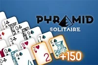 Enjoy this stylish version of the classic Pyramid Solitaire!