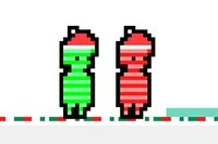 Przeżyj przygodę z tymi uroczymi postaciami w Red and Green Christmas