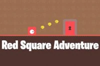 Witaj w przygodowym życiu uroczego czerwonego kwadratu