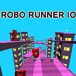 Graficzny krajobraz futurystycznego miasta z kolorowymi platformami zawieszonymi między wieżowcami na tle błękitnego nieba