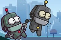 Pomóż robotom uciec z poziomów