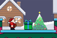 Zbierz prezenty w drodze do magicznych sań!