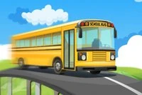 Wyścigi Autobusów Szkolnych to zabawna gra, w której kierujesz autobusem