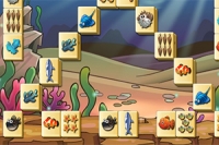 Gra Mahjong Solitaire na dnie Oceanu