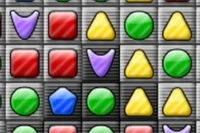 Shape Matcher to zabawna gra typu match-3 z klejnotami