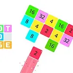 Kolorowe kwadraty z liczbami, układające się w układankę z tekstem obok