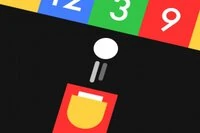 Użyj armaty, aby przebić się przez bloki i piąć się w górę