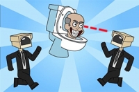 Zagraj jako Skibidi, który chce zdobyć laboratorium