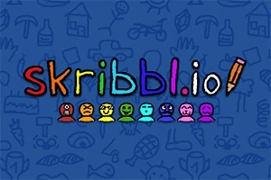 Kolorowy napis skribbl