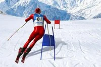 Gra Slalom Ski Simulator oferuje 12 poziomów trudności