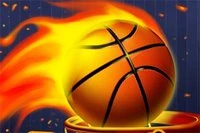 Kliknij, aby utrzymać piłkę w powietrzu i wrzucić ją do kosza