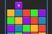 Quickly slide your brick on top of the same colored brick below