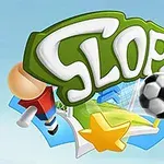 Roll your football through endless amounts of goals in Slope!