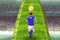 Soccer Skills Runner is a fun and fast-running game with a soccer theme!