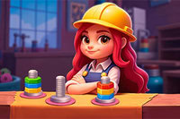 Przygotuj się do sortowania różnych orzechów w tej grze dopasowywania!