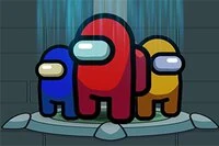 It is a raw puzzle game with 4 different Among Us characters