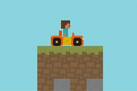 W nowej przygodzie Stevea, musi dojechać gokartem z domu do portalu