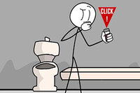 Stickman wrócił do więzienia za drobne przestępstwo