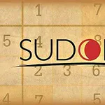Napisy Sudoku na tle siatki z cyframi