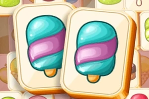 Dwa kafelki z wizerunkiem lodów w niebiesko-fioletowych kolorach na tle innych kafelków