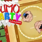 A great wrestling struggle begins in the centre arena with the sumos