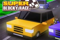 Super Blocky Race to zabawna gra wyścigowa!