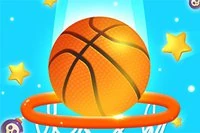 Super Hoops Basketball to logiczna gra z piłką