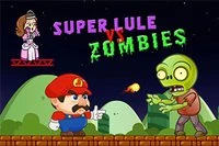 Super Lule kontra Zombie to darmowa gra w strzelanie z 18 poziomami