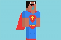 Pomóż Supernoobowi zebrać wszystkie jajka z więzienia na Wielkanoc