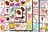 Gra Mahjong z motywem słodyczy