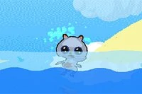 Ratuj tonącego zwierzaka, dotykając ekranu jak najszybciej