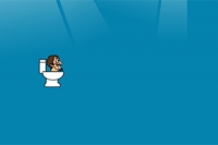 Pomóż Skibidi Toilet skakać z boku na bok i unikaj kolców!