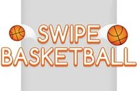Swipe balls towards the hoop to achieve a high score