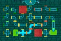 Niekończąca się łamigłówka, w której pomagasz małemu hydraulikowi naprawić wodę