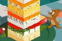 Jerry the main character of the game is hungry and you must help him build an