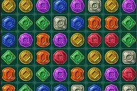 Discover ancient riddles and gather artifacts in match3 games online