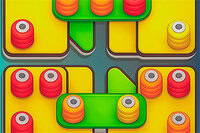 Thread Match to wciągająca gra logiczna z 100 wymagającymi poziomami do