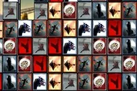 Kliknij przylegające kafelki, które do siebie pasują