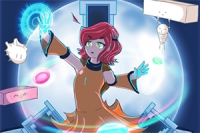 Użyj mocy, aby zniekształcić czas i przechodzić poziomy!