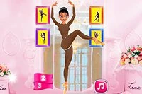 Pomóż baletnicy Tinie ćwiczyć układ taneczny!