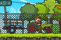 Przewieź owoce i warzywa z leja do końca w grze Tractor Mania!