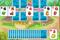 Gra Tri-Fruit Solitaire z owocami