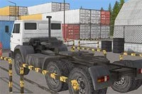 Symulacja parkowania ciężarówki 3D