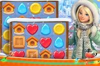 Vega Mix: Fairy Town to gra typu dopasuj 3 z zabawną zimową fabułą