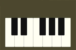 You can practice your piano playing skills with this cool virtual music instrument