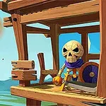 You have to command a destructive weapon - a trebuchet