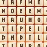 Plansza z literami w układzie siatki, z podświetlonym słowem „PIG” w pionowej kolumnie