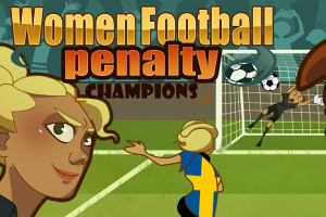 Dwie piłkarki zbliżenie, jedna oddaje strzał na bramkę podczas obrony bramkarki