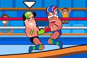 Get ready for a wrestling fun in the two-player game, Wrestle Online!