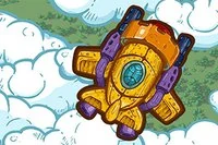 Gra akcji z motywem steampunk w stylu shootem up